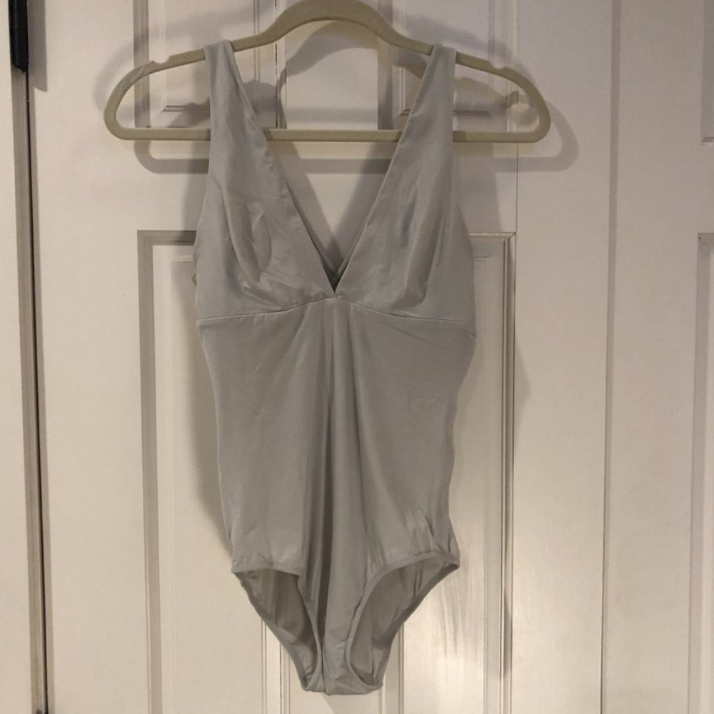 Aerie Deep V-Neck Body Suit